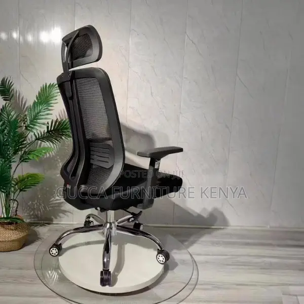 Office Chairs: Ergonomic Office Chair With Head Support
