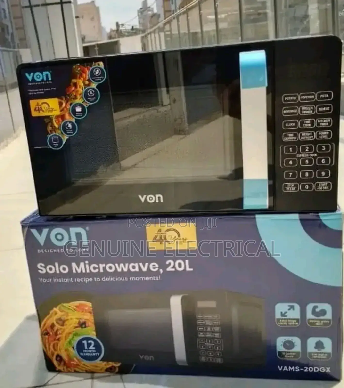Vams 20mgx Solo Microwave