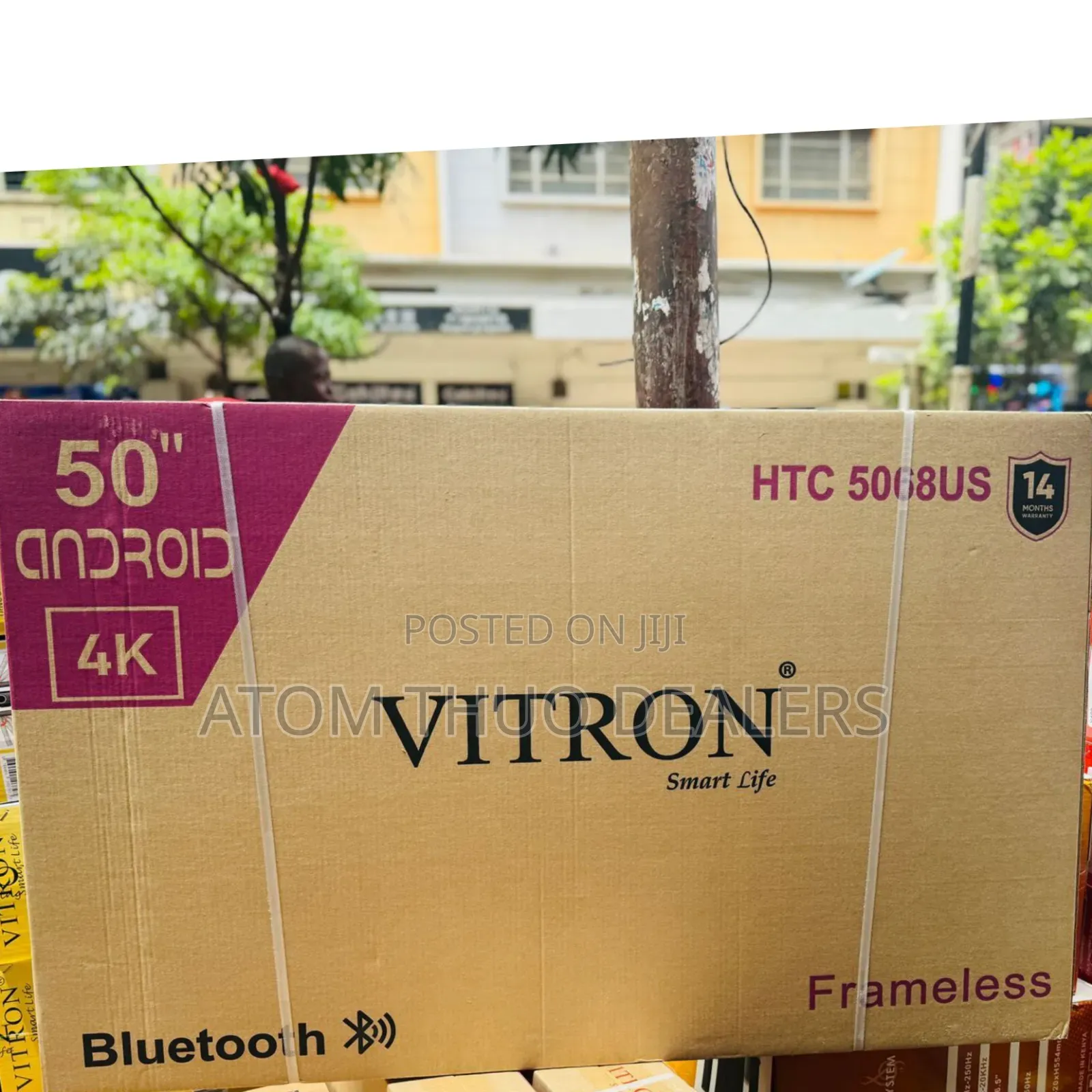 Vitron 50 Inches Smart Android Frameless Tv
