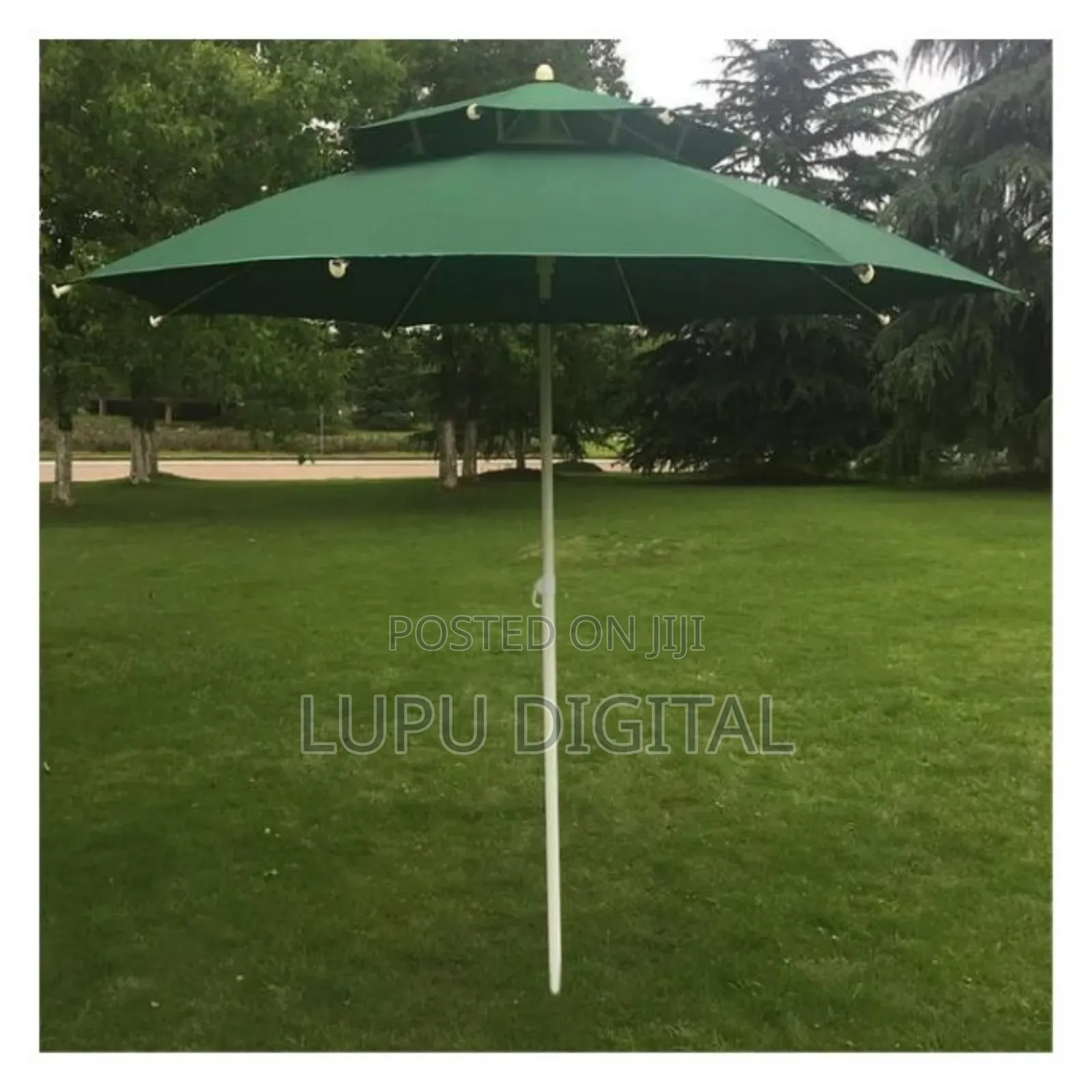 Double Layer Strong Sturdy Outdoor Beach Umbrella
