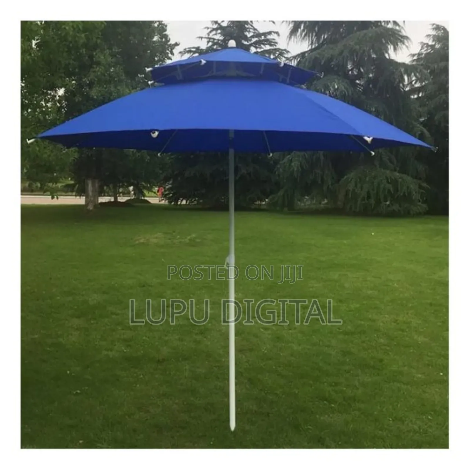 Double Layer Strong Sturdy Outdoor Beach Umbrella