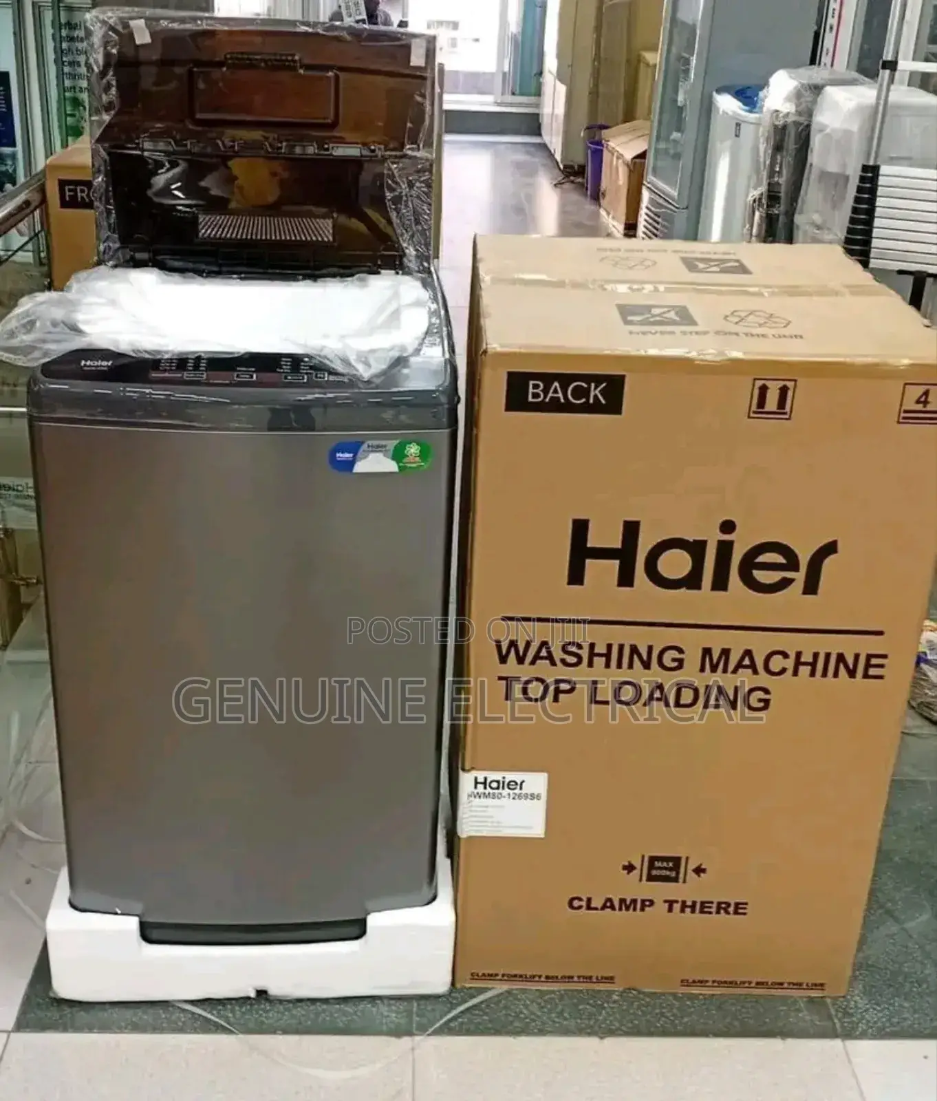 Haier 8kg Smart Top Load Washer – Quiet, Quick Efficient