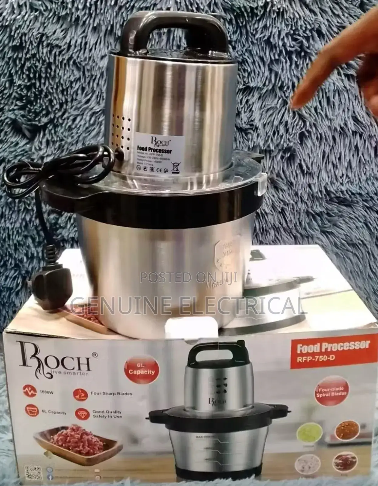 Roch Mini Food Chopper -Meat Grinder/Vegetable Chopper