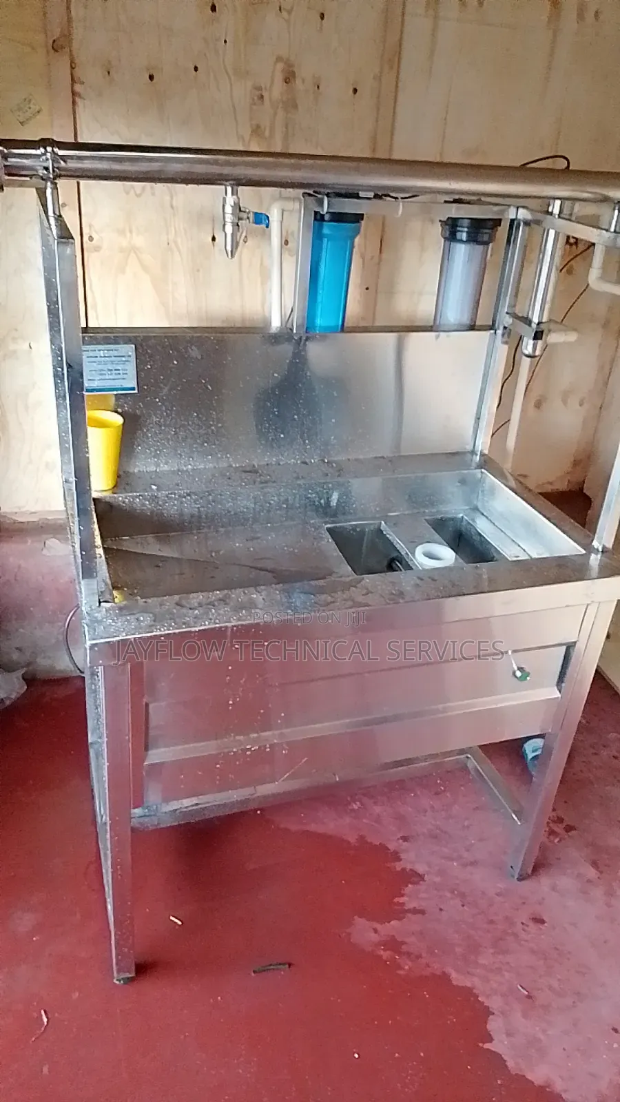 Single Tap Manual Water Vending With Rinser