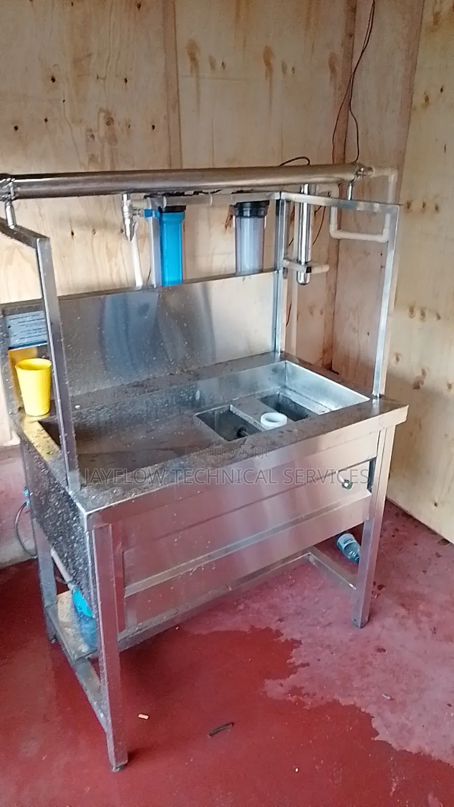 Single Tap Manual Water Vending With Rinser