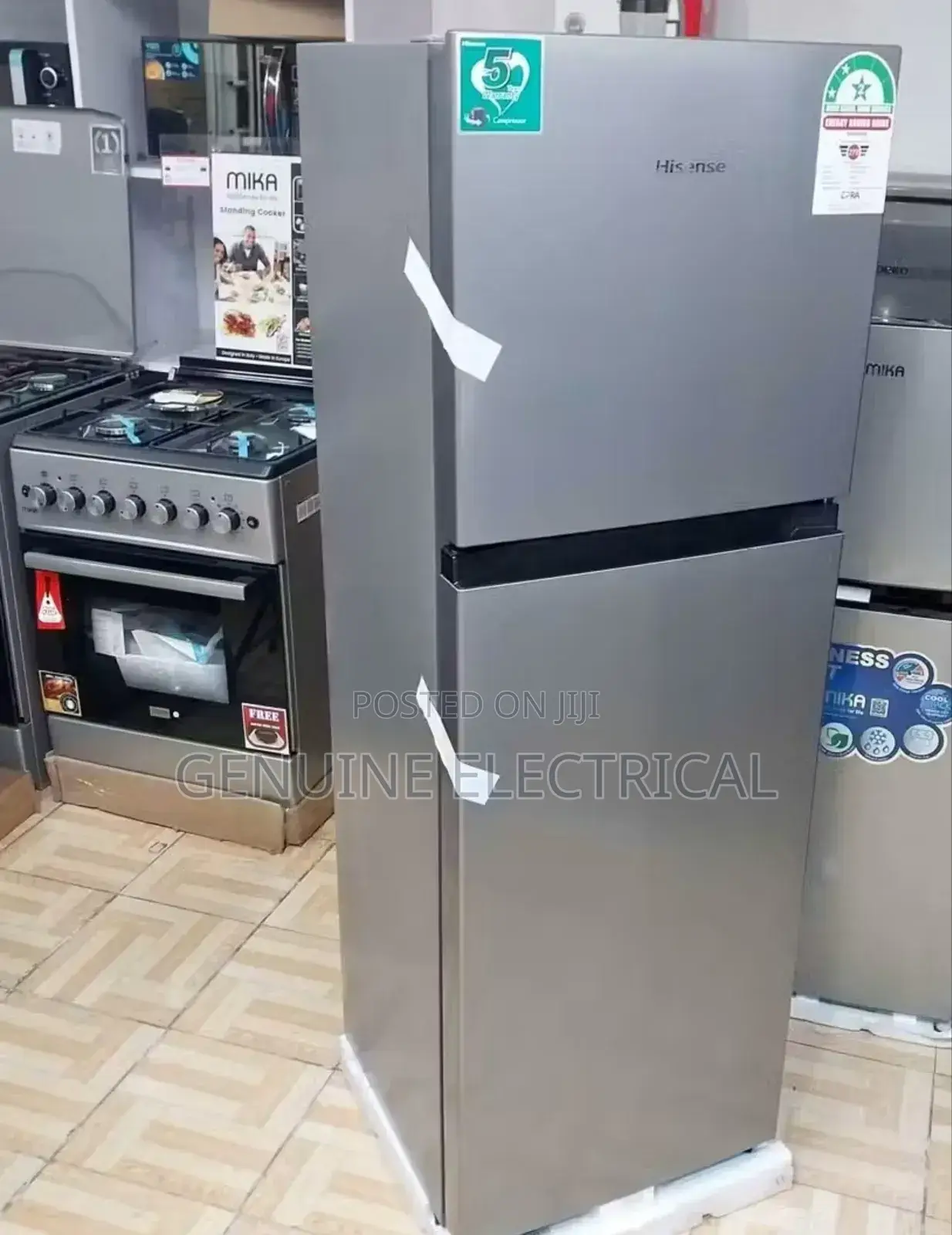 Hisense 154l Ref154dr Double Door Refrigerator