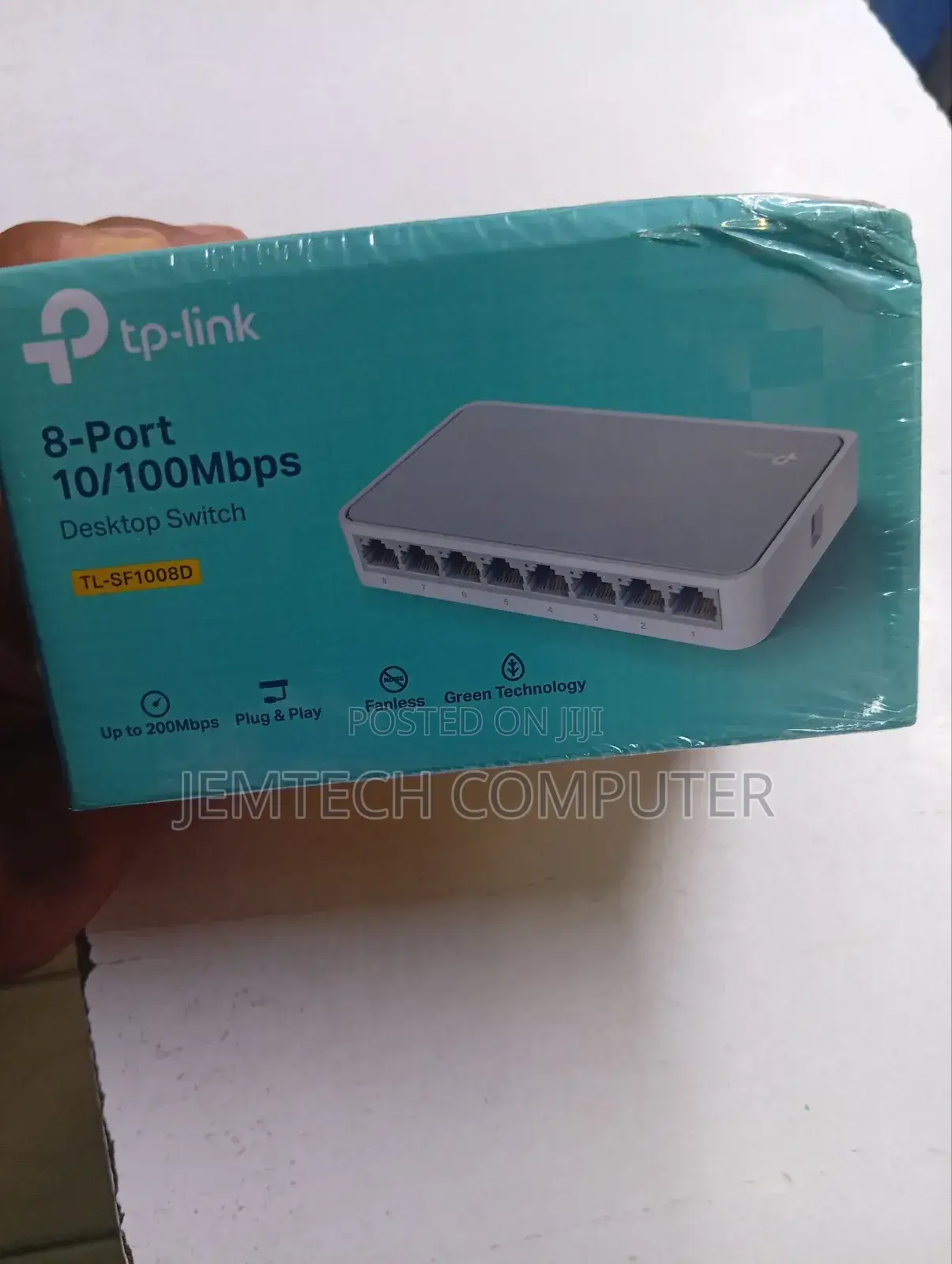 Tp-Link Tl-Sf1008d 8-Port 10/100mbps Desktop Switch