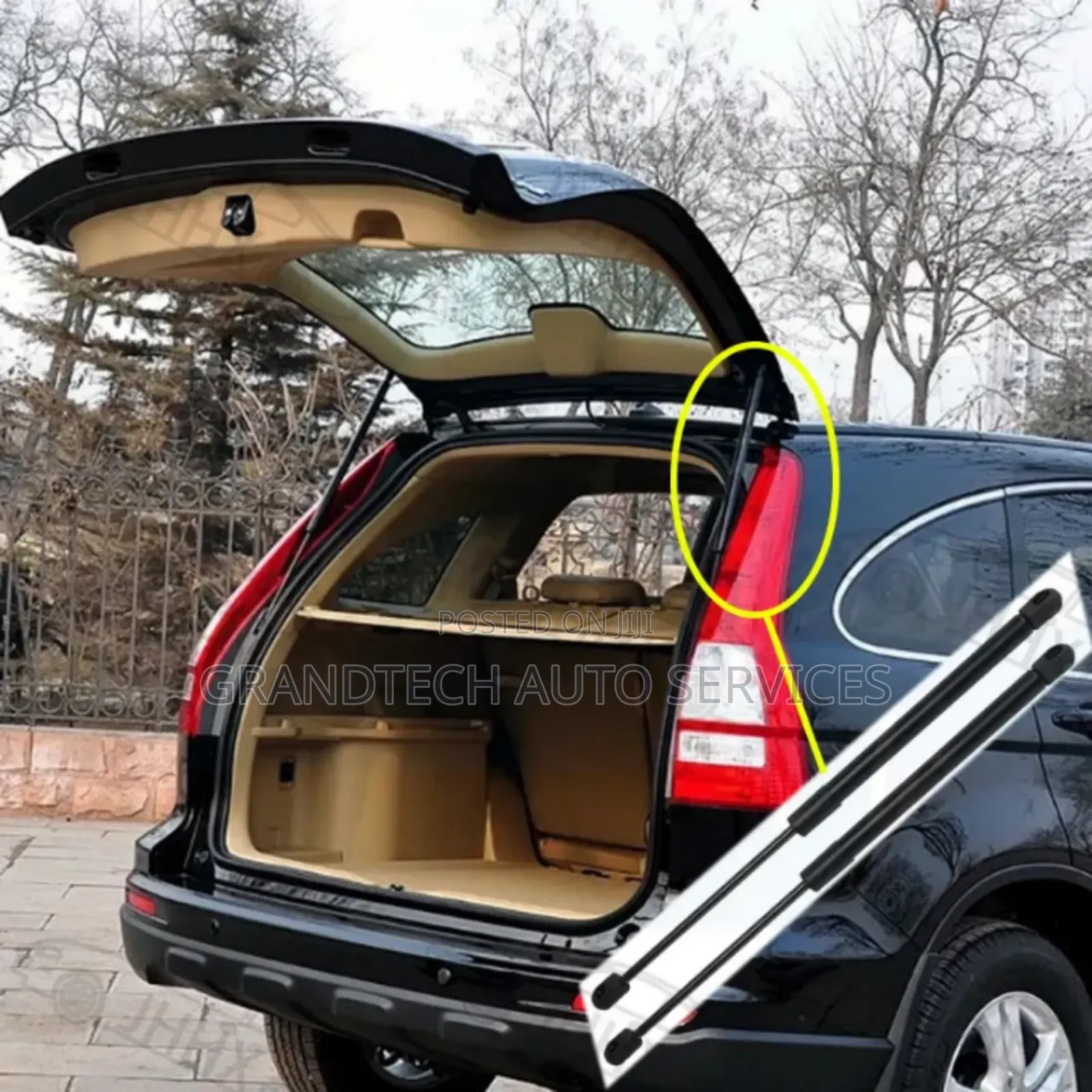 Honda CRV 2007-2012 Boot Shocks