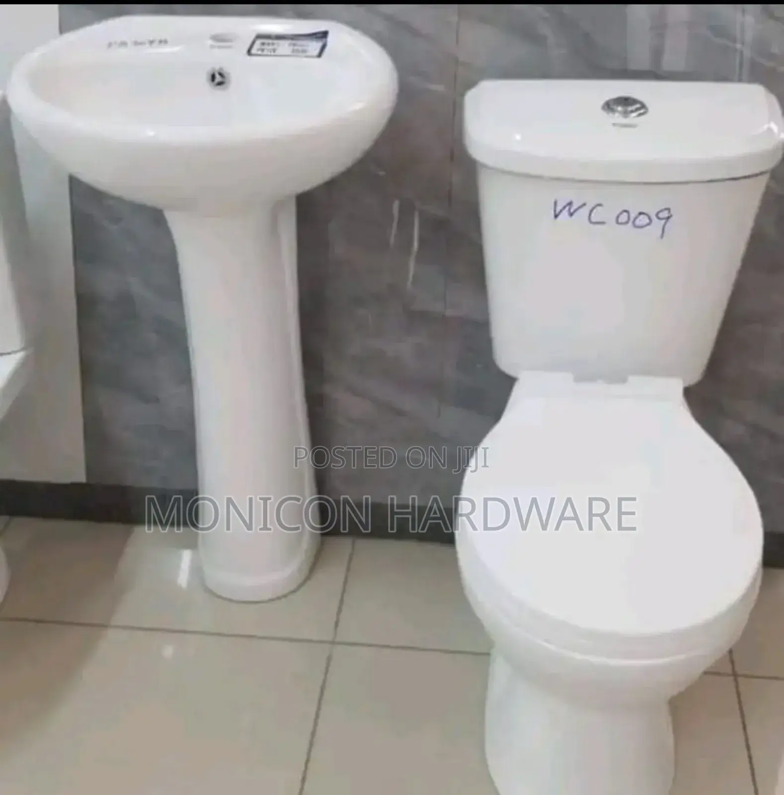 Toilet Set-Wc Available. Full Set (Blossom)