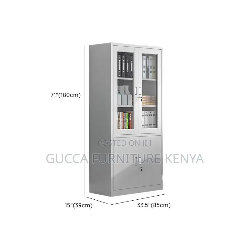 Cabinets:Hydrophobic Steel Supplies Storage 2-Door Cabinet