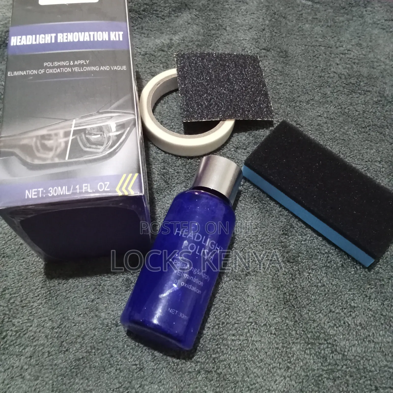 Headlight Polishing Kit