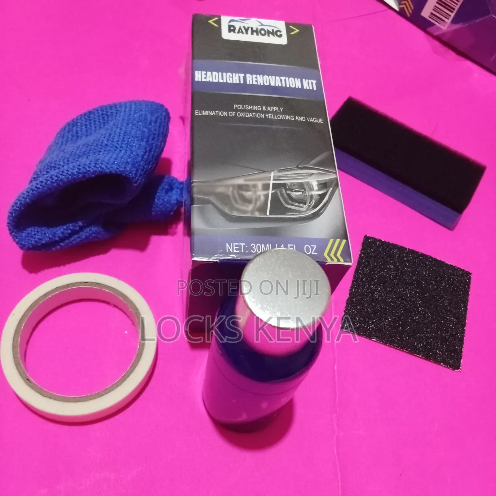 Protective Headlight Renovation Kit