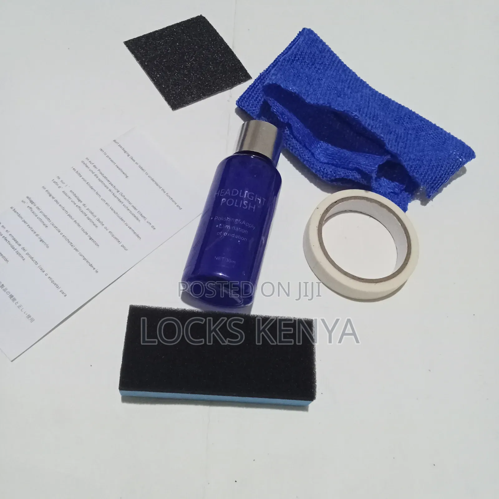 Car Headlights Refurbishing Kit