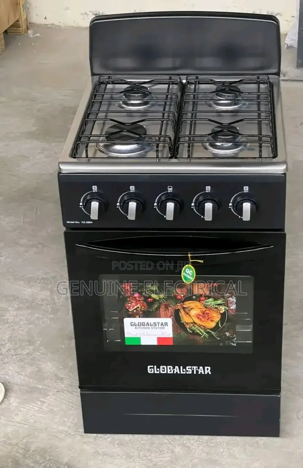 Black 50*55 Globalstar Full Gas Standing Cooker B1b5