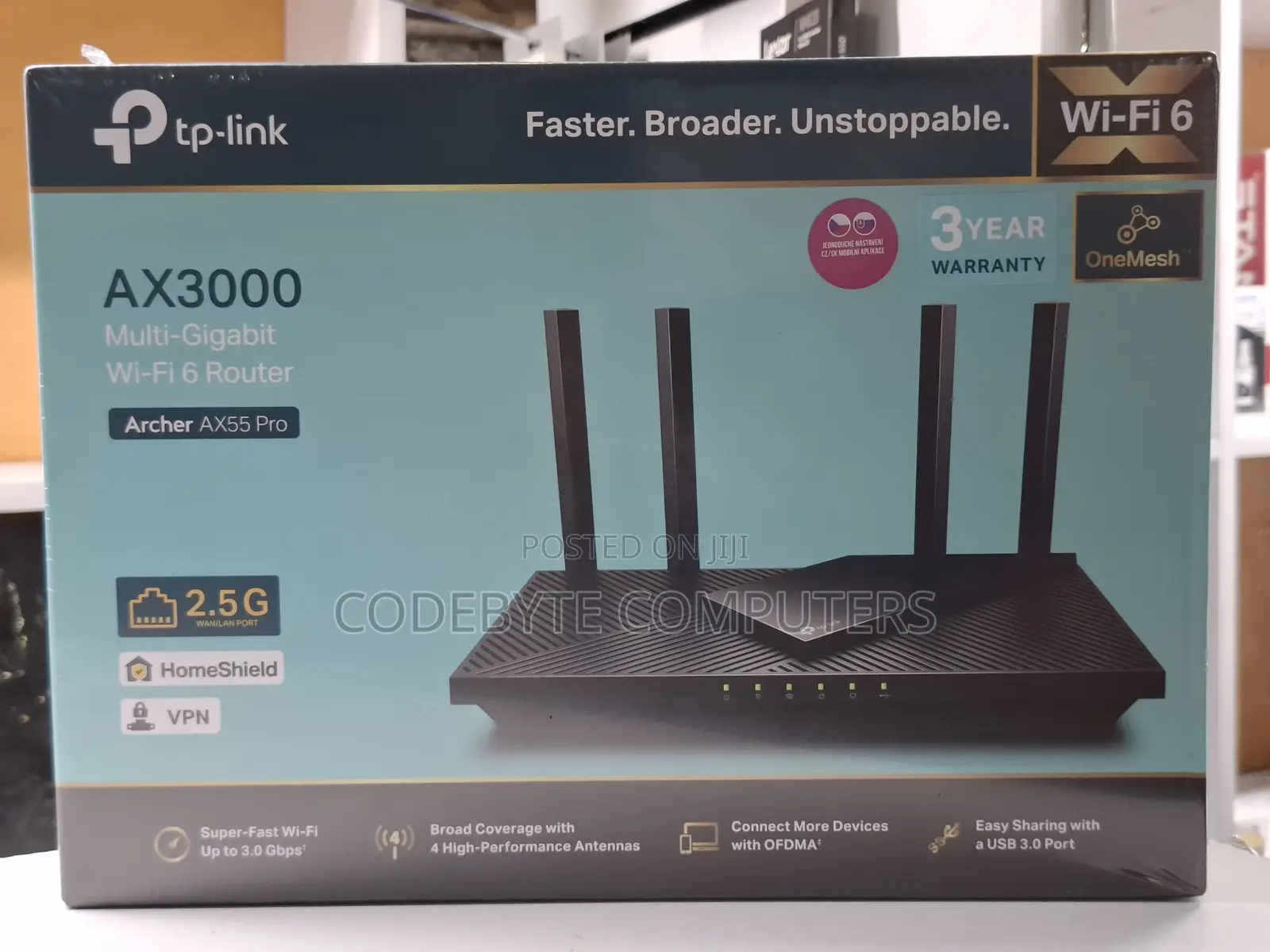 Tp-Link Archer Ax55 Ax3000 VPN Router