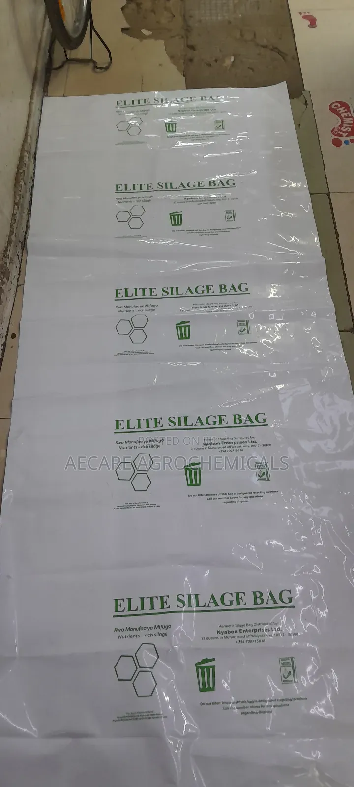 Silage Bag 2.5meters Length By 1m Width (Elite)