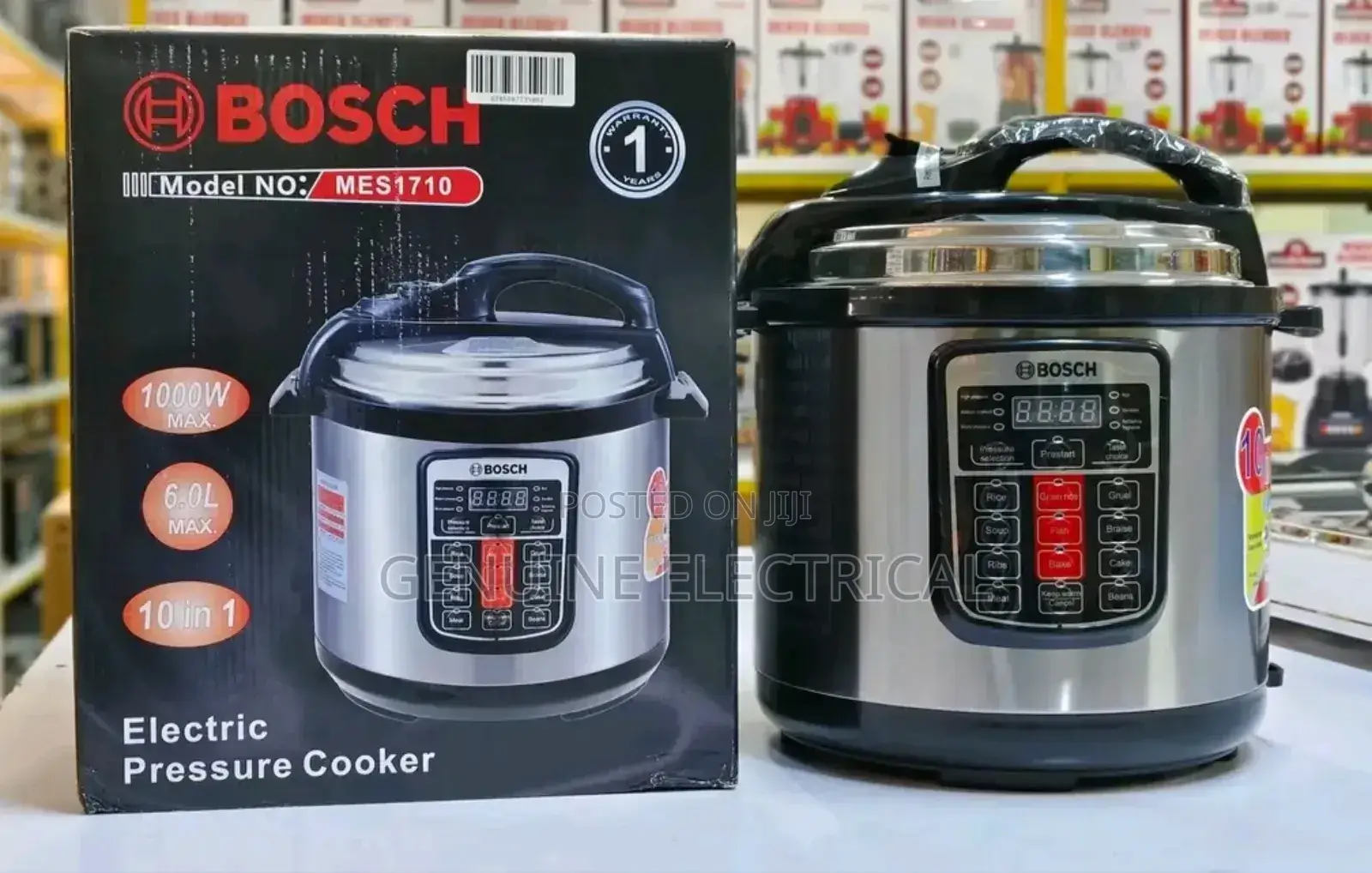 Bosch Nonstick Electric Pressure Cooker 6l