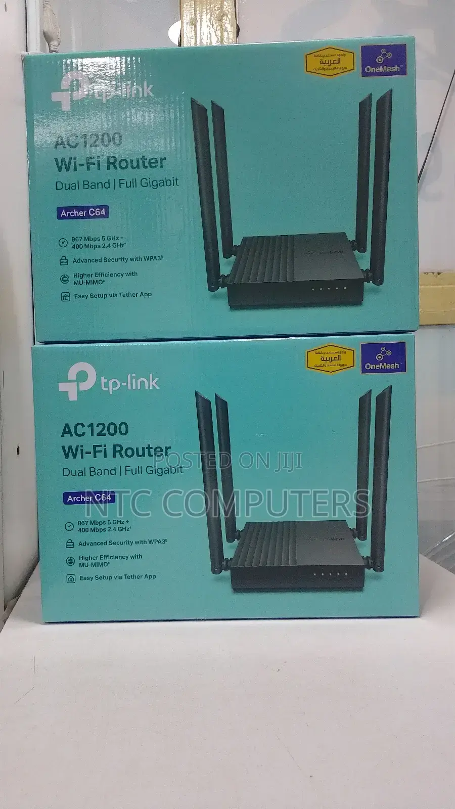 TP-Link Archer C64 Ac1200 Dual-Band Wi-Fi Router