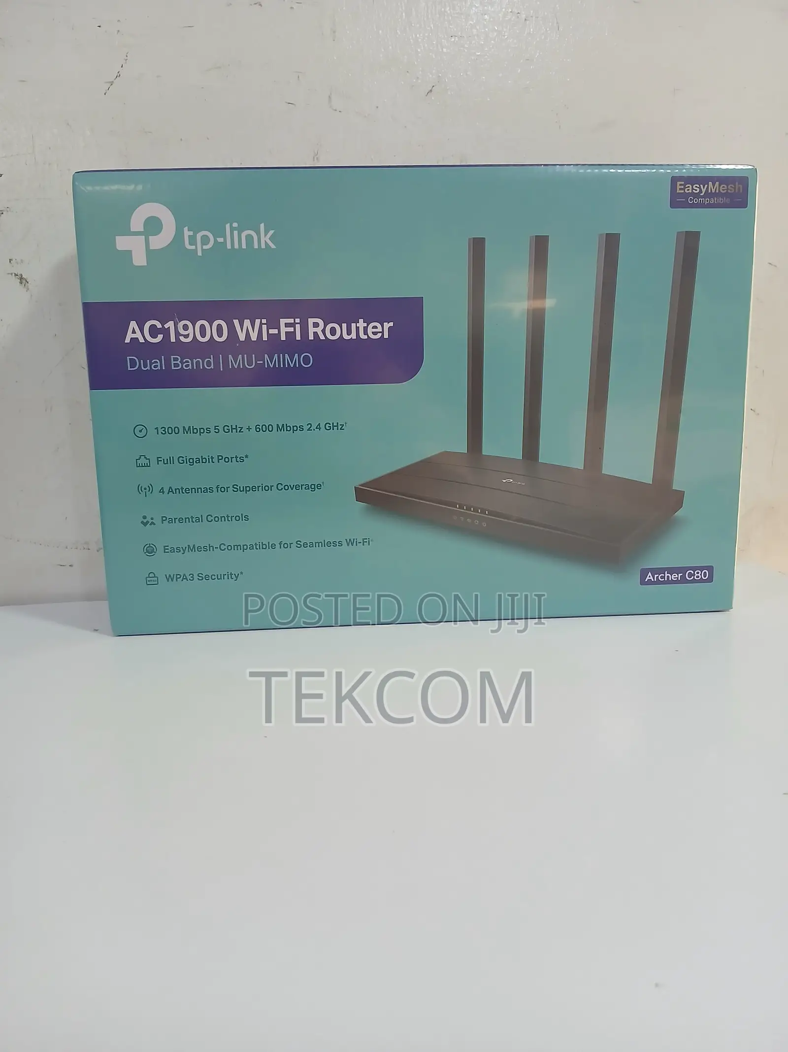 Tp-Link Archer C80 Ac1900 Mu Mimo Wireless Wifi Router