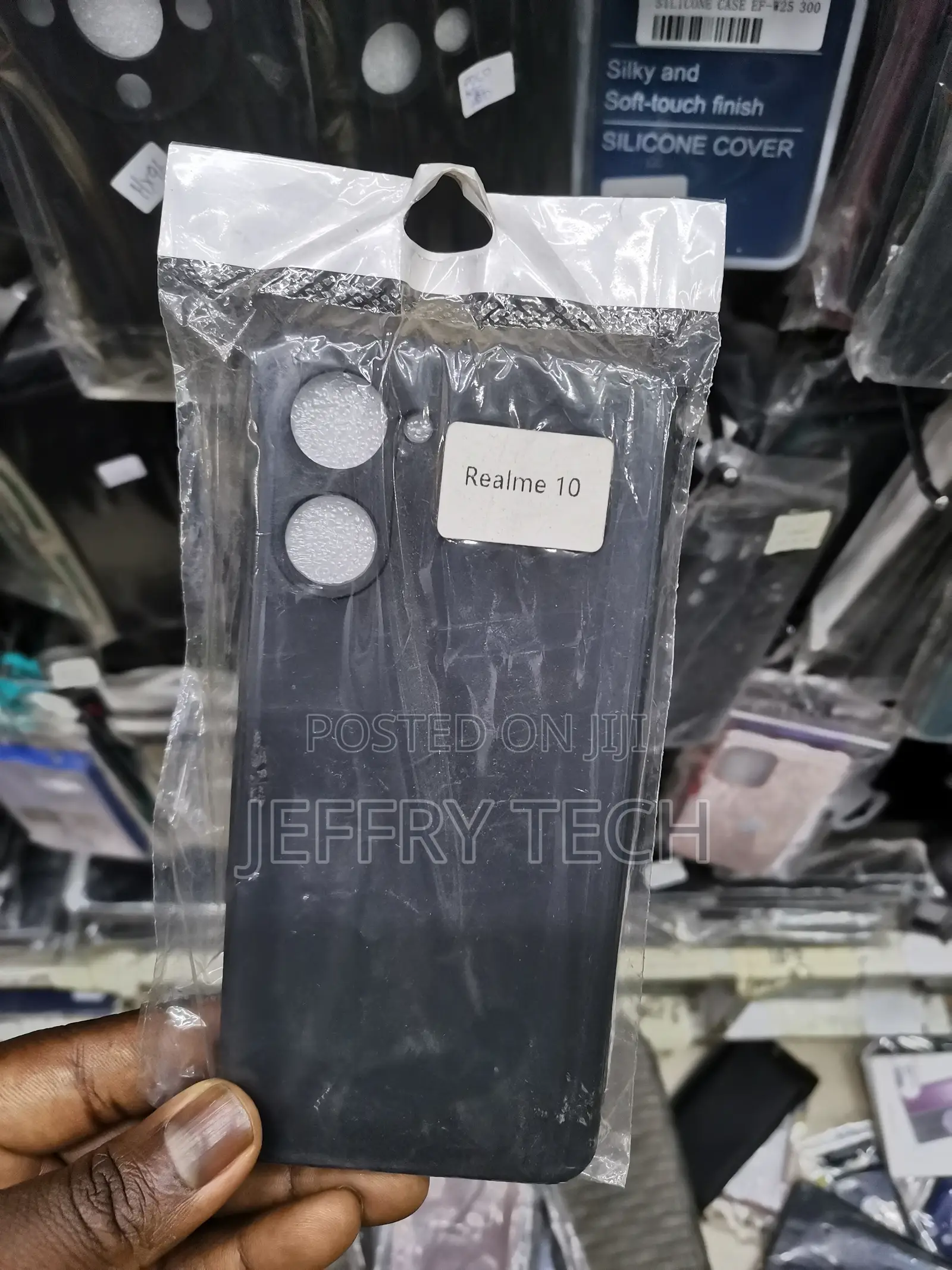 Liramark Silicone Soft Back Cover Case for Realme 10