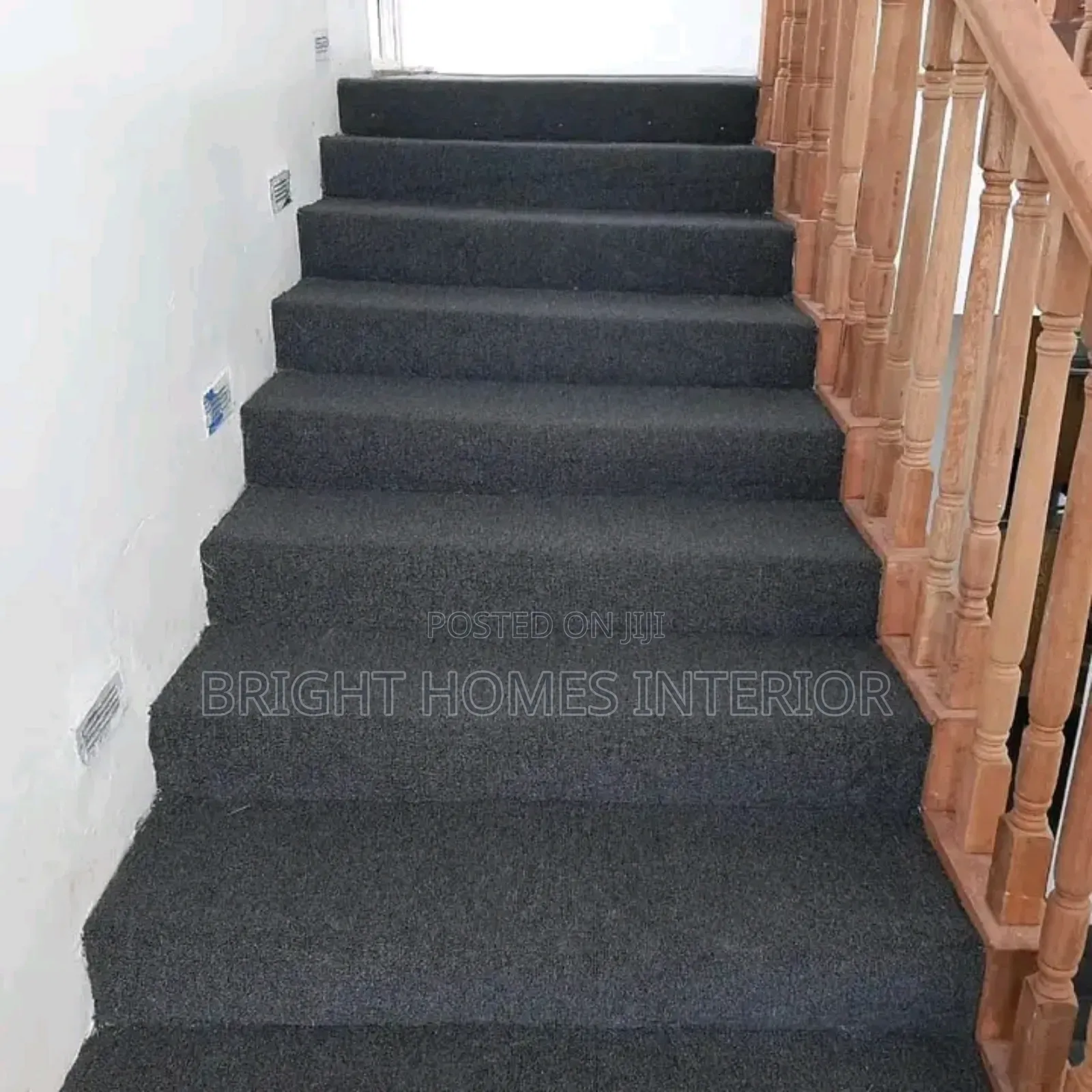 Grey Up Stairs Carpet All Coverage House Carpet