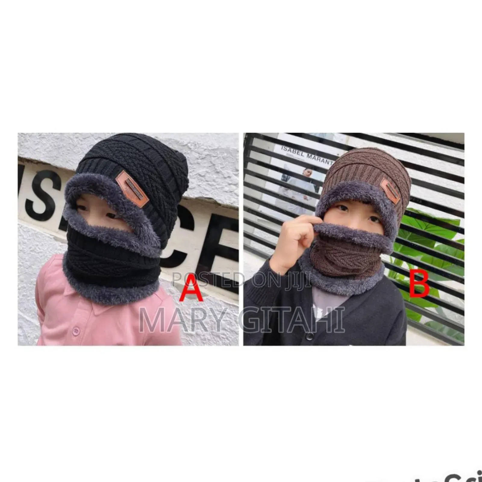  *Kids Beenies Scarf Set* 
 *2pcs Set