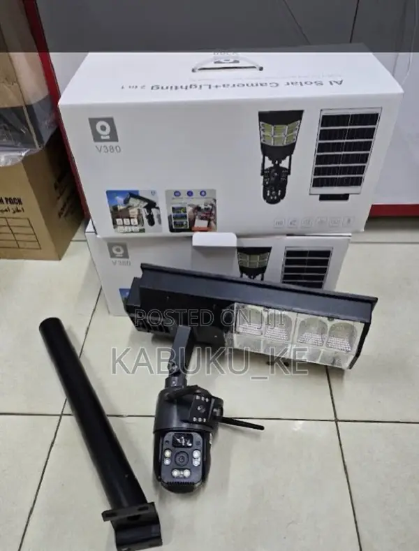 Outdoor CCTV Camera 4g Solar Street Light Led PTZ Camera