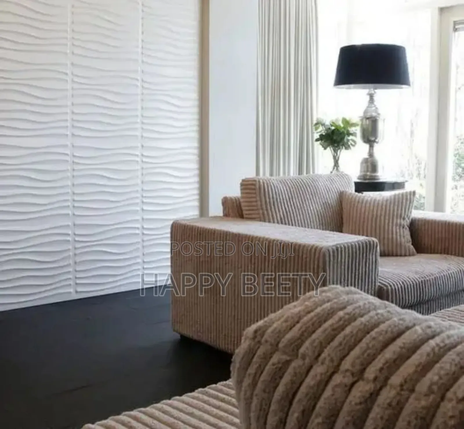 3d Glossy White Wall Panels