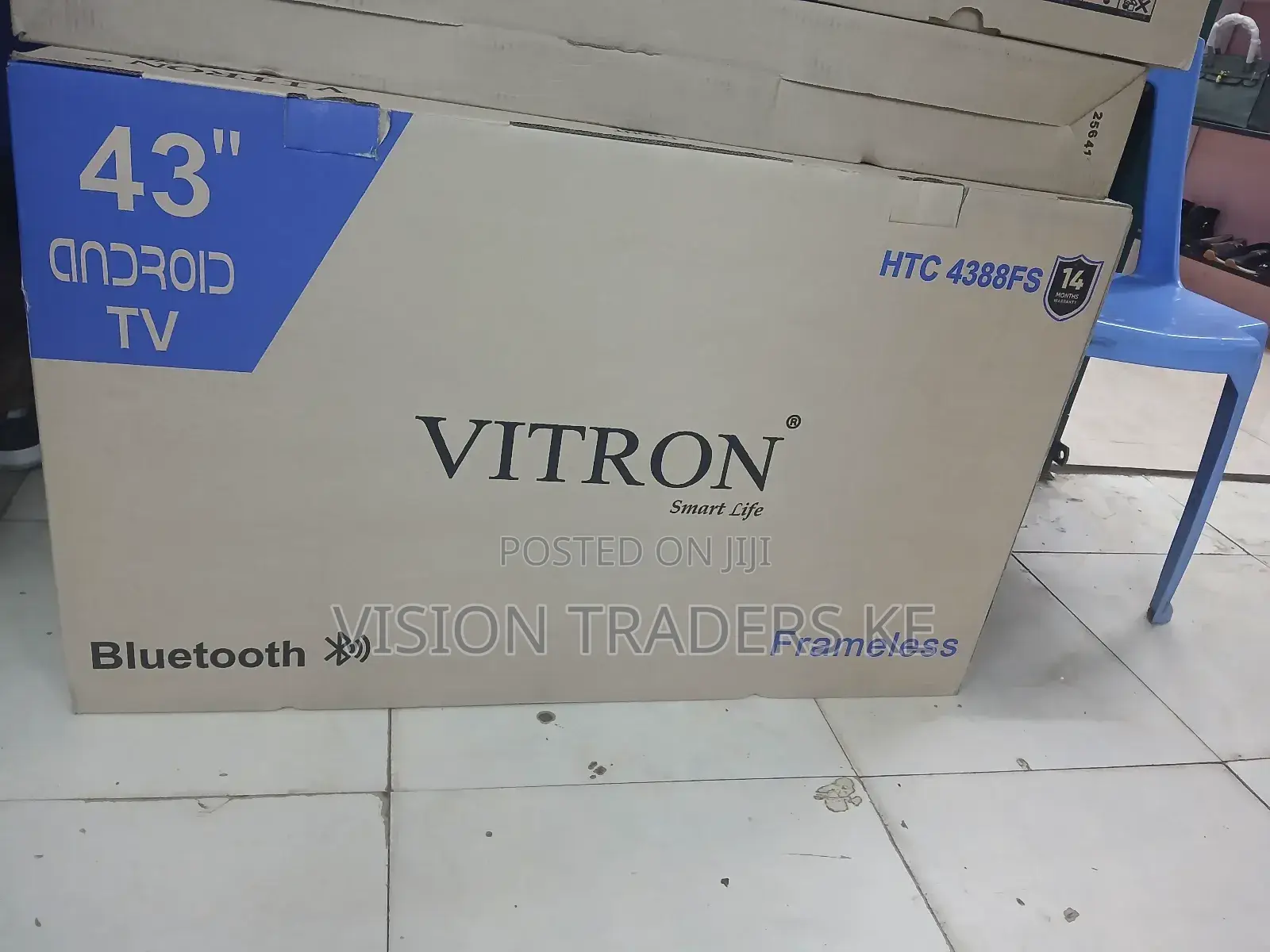 Vitron 43 Inches Smart Android Version 14 Television