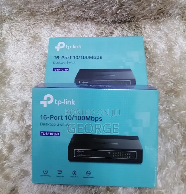 Manageable-16 Port Tp Link Switch