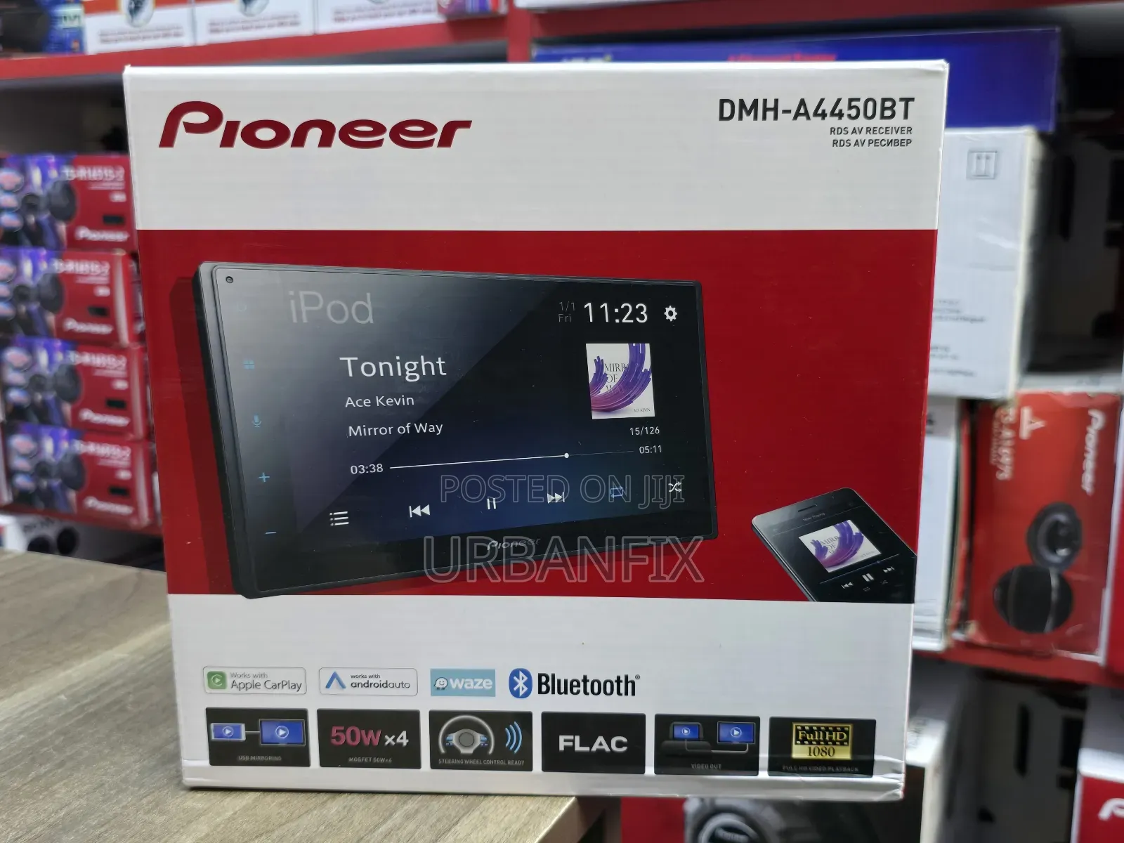 Pioneer DMH-A4450bt Android Car Radio With Apple Carplay