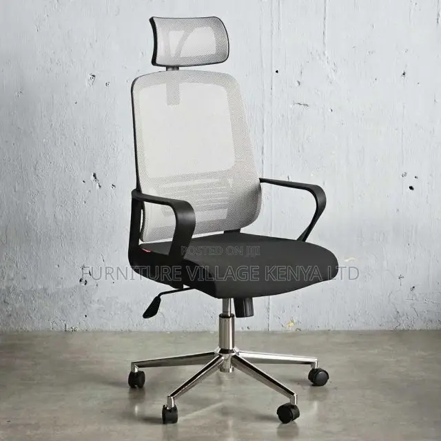 Office Chairs:Pro-Grade Mesh Task Chair With Headrest
