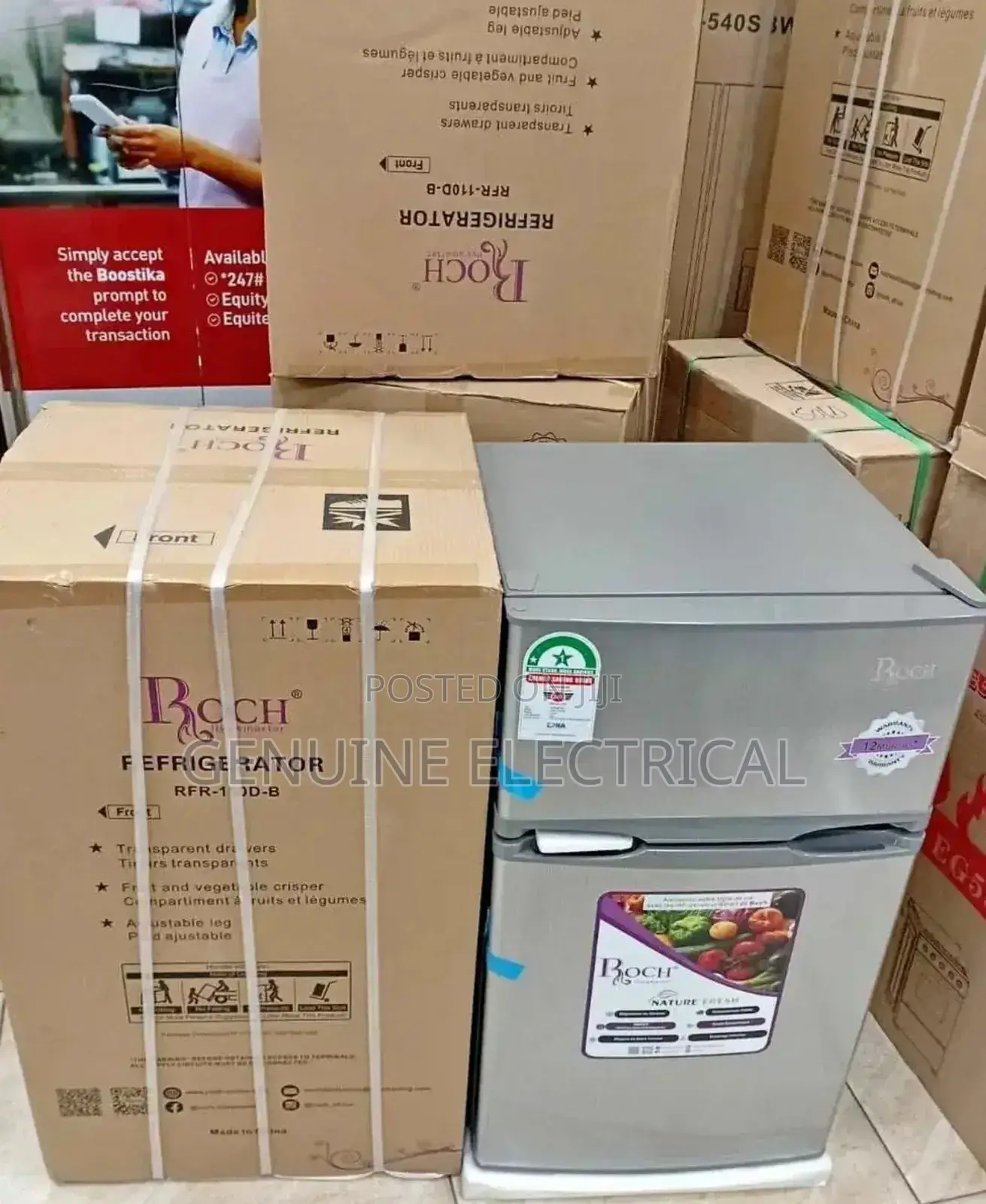 Roch 85l Mini/Bar Fridge Double Door