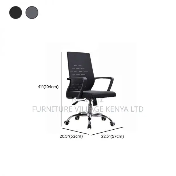 Office Chairs:Breathable Mesh Work Chair With Gas Lift