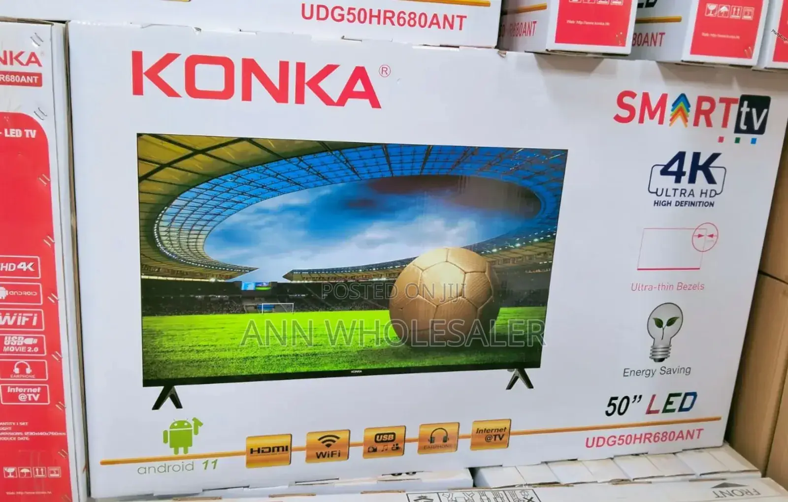Konka 50 Inch Smart Tv 4 K Ultra Uhd