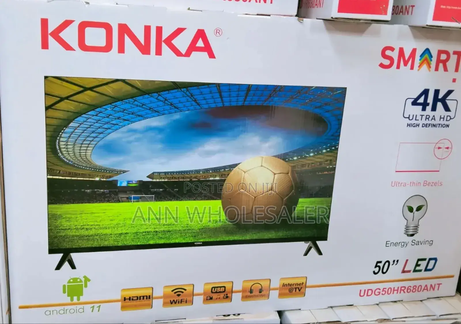 Konka 50 Inch Smart Tv 4 K Ultra Uhd