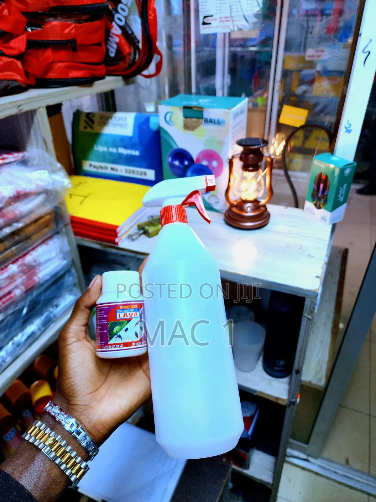 Lava Insecticide and Free Spray Bottle Gift