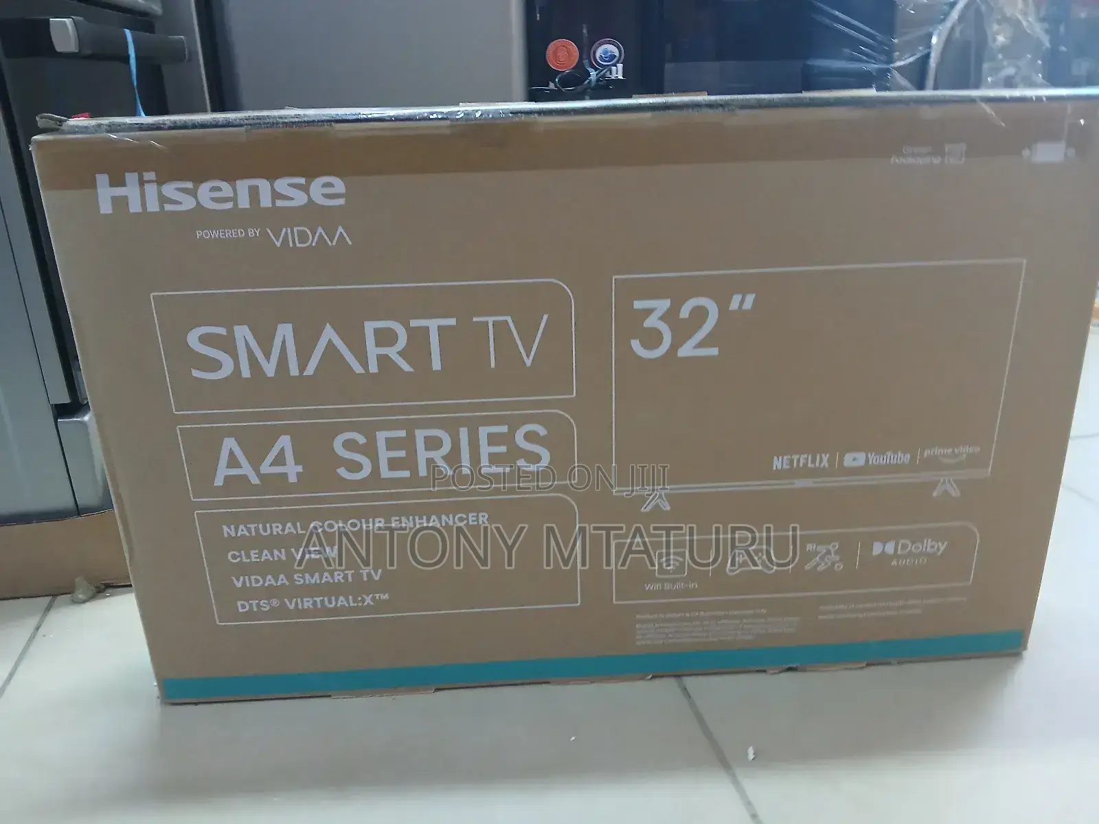 Hisense 32 Inch Smart FHD Tv 32a4k