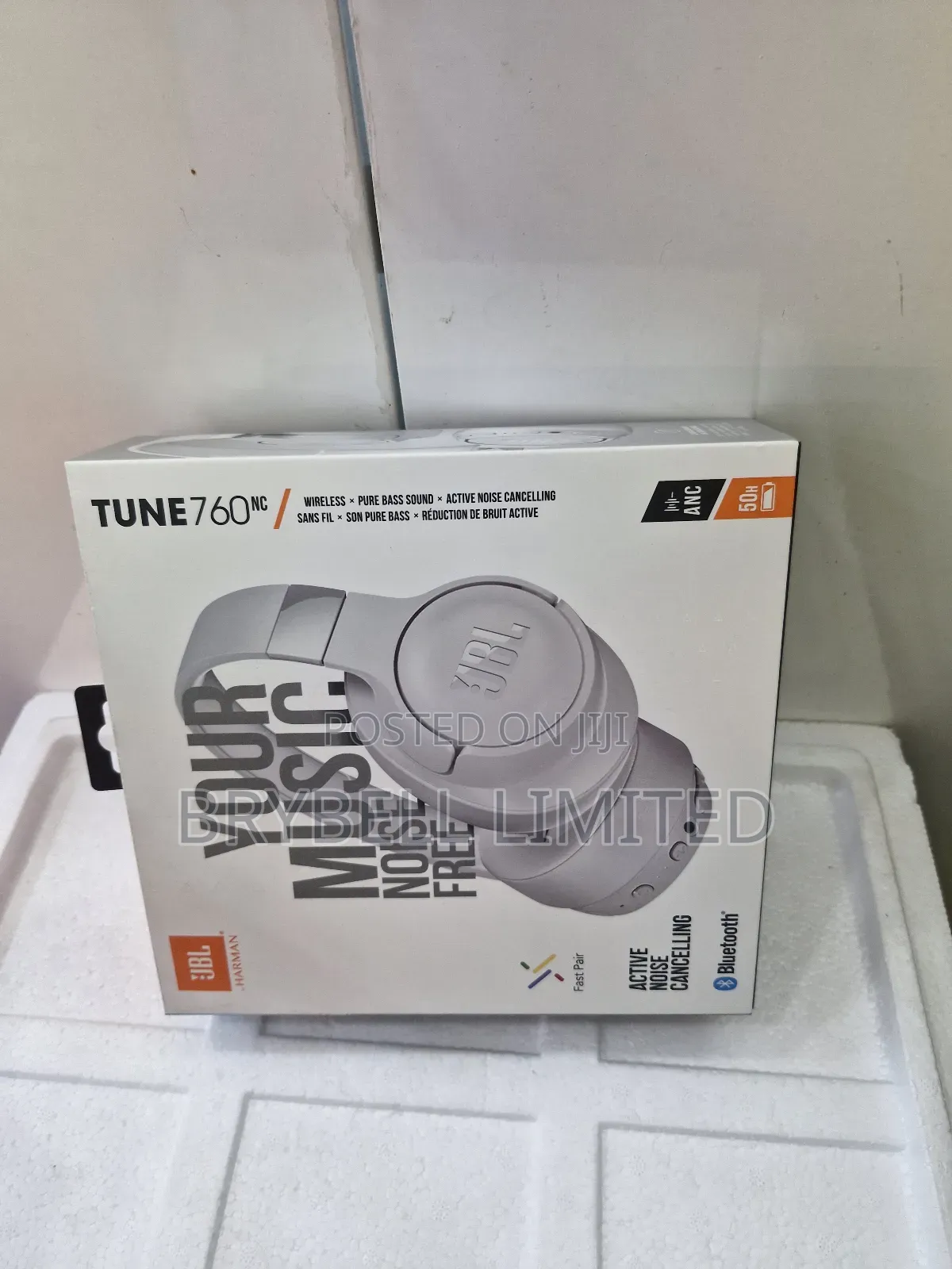 Original JBL Harman Tune 760nc White, Brand New