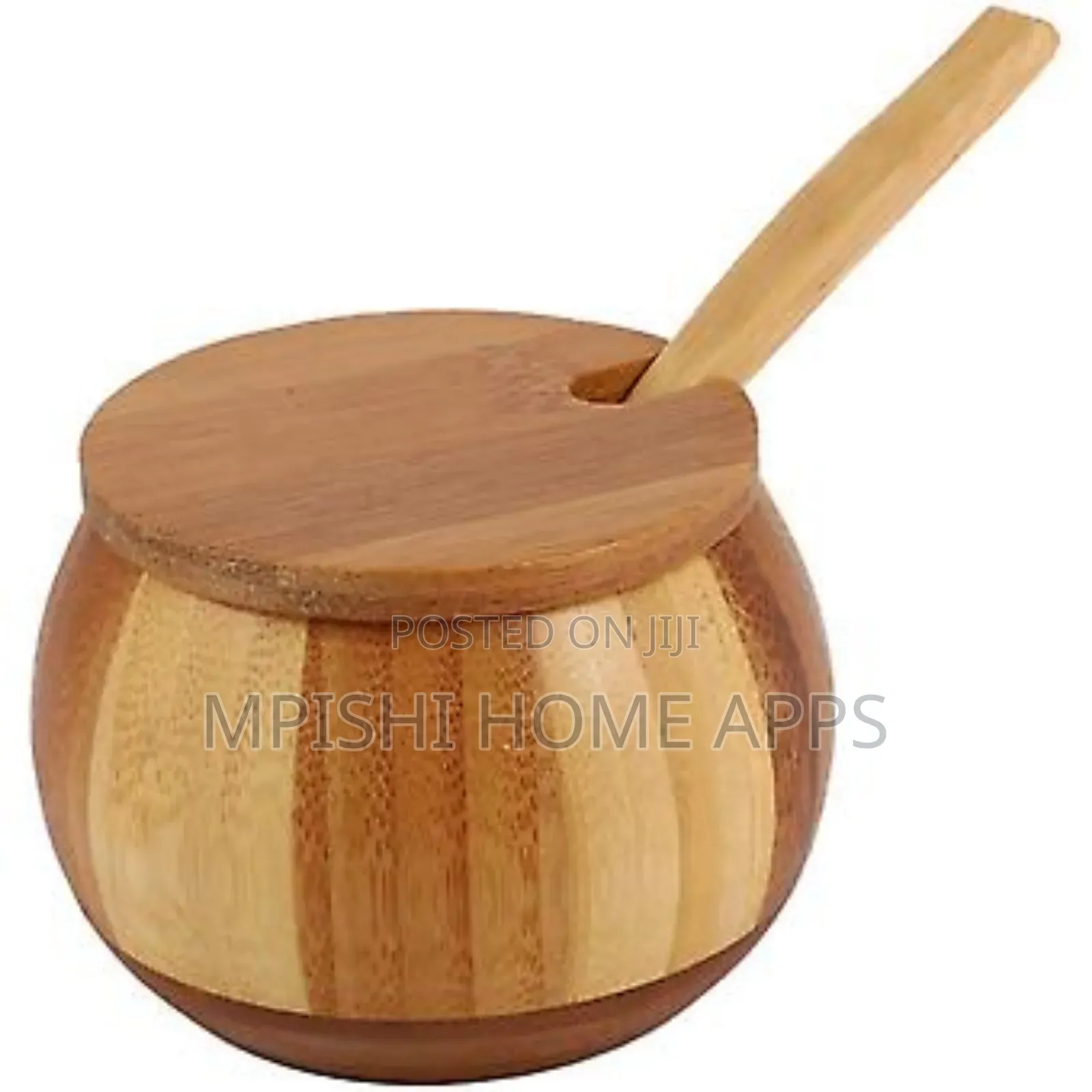 Bamboo Sugar Dish 320ml
