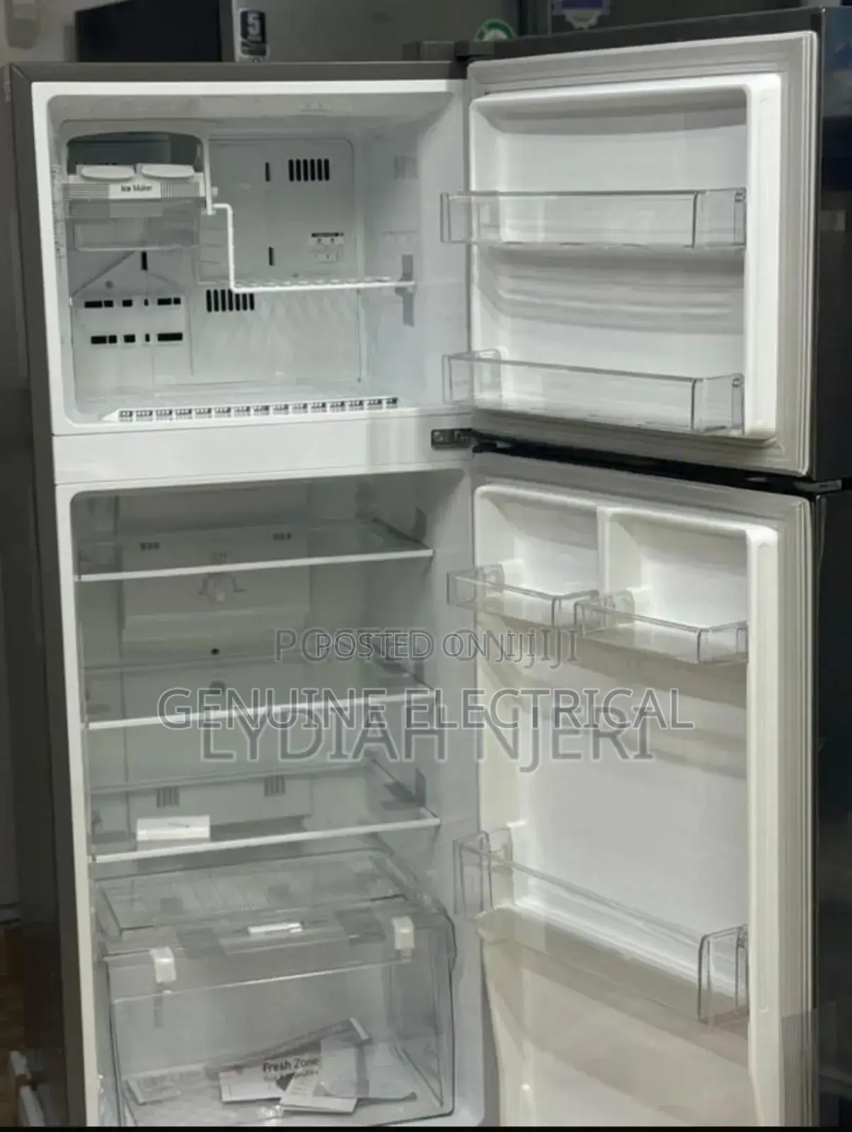 Silver Lg 234litres Double Door Fridge