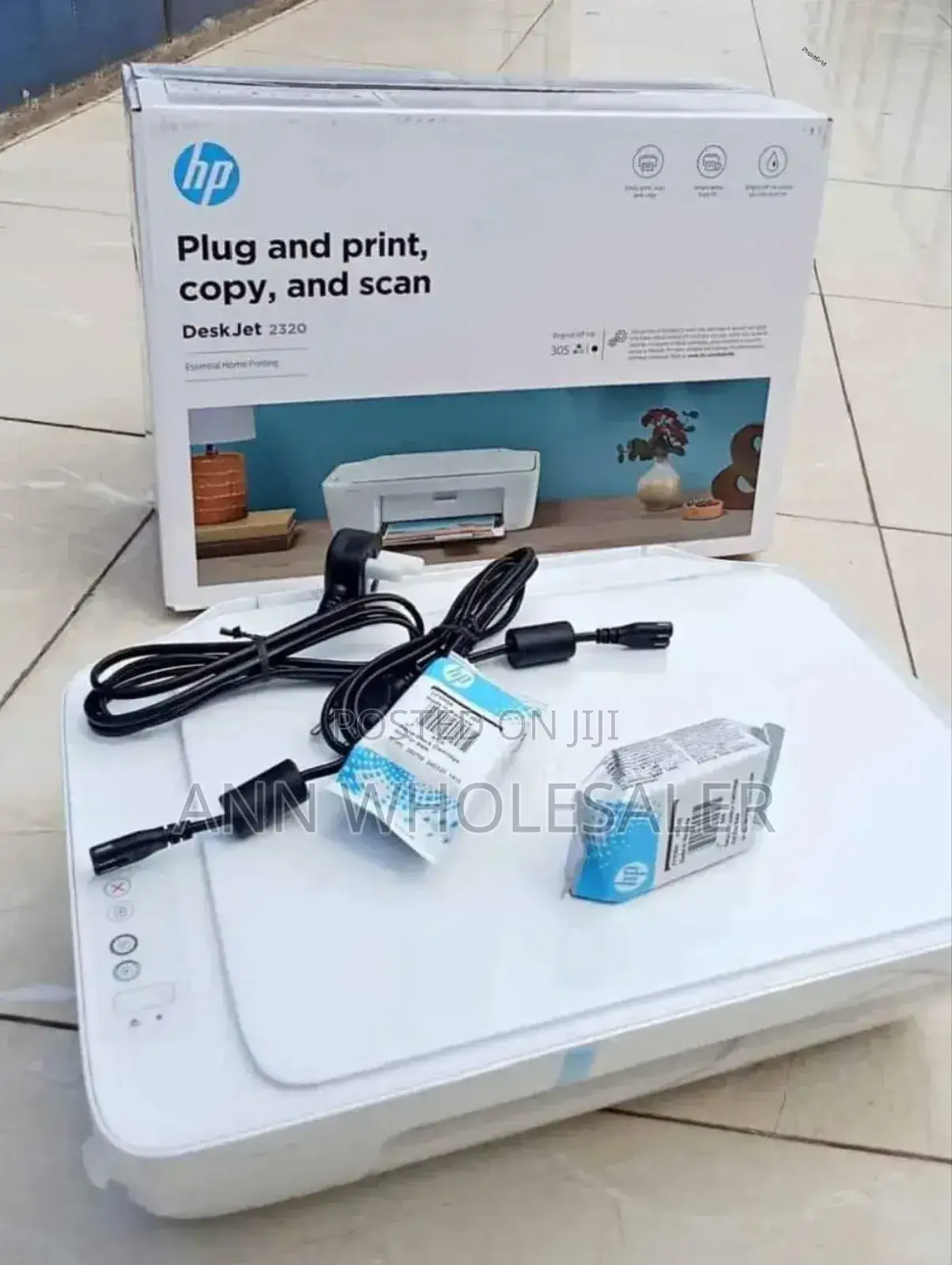 Plug and Print Hp Deskjet 2320 All-in-One Printer P/8