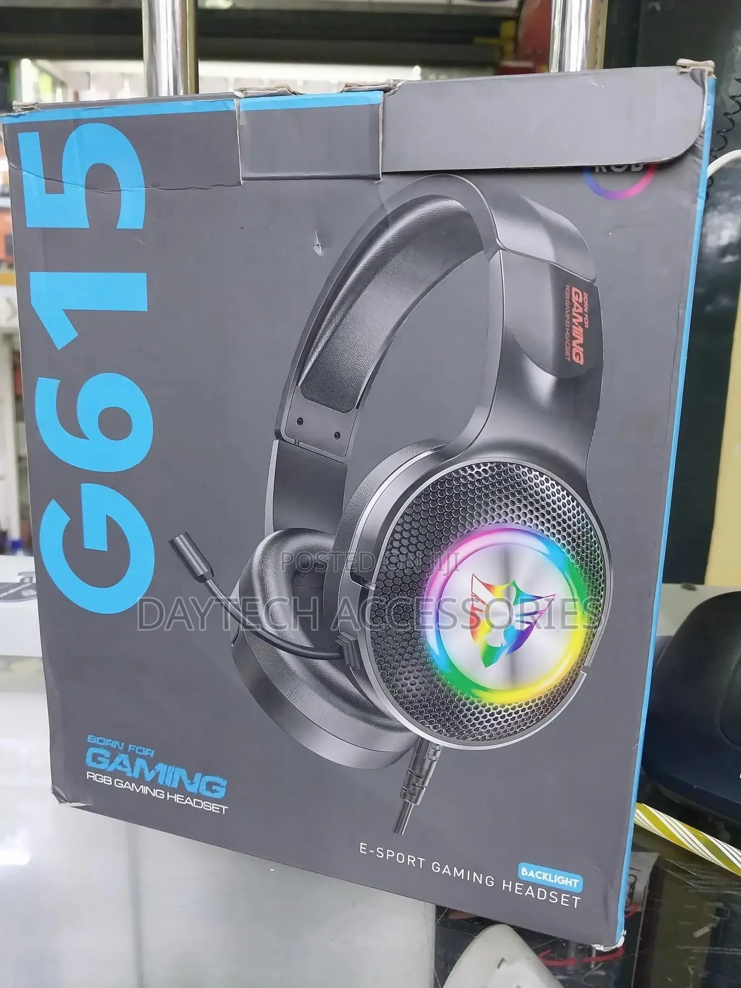 G-15 Gaming Headphones RGB Lighting With Microphone