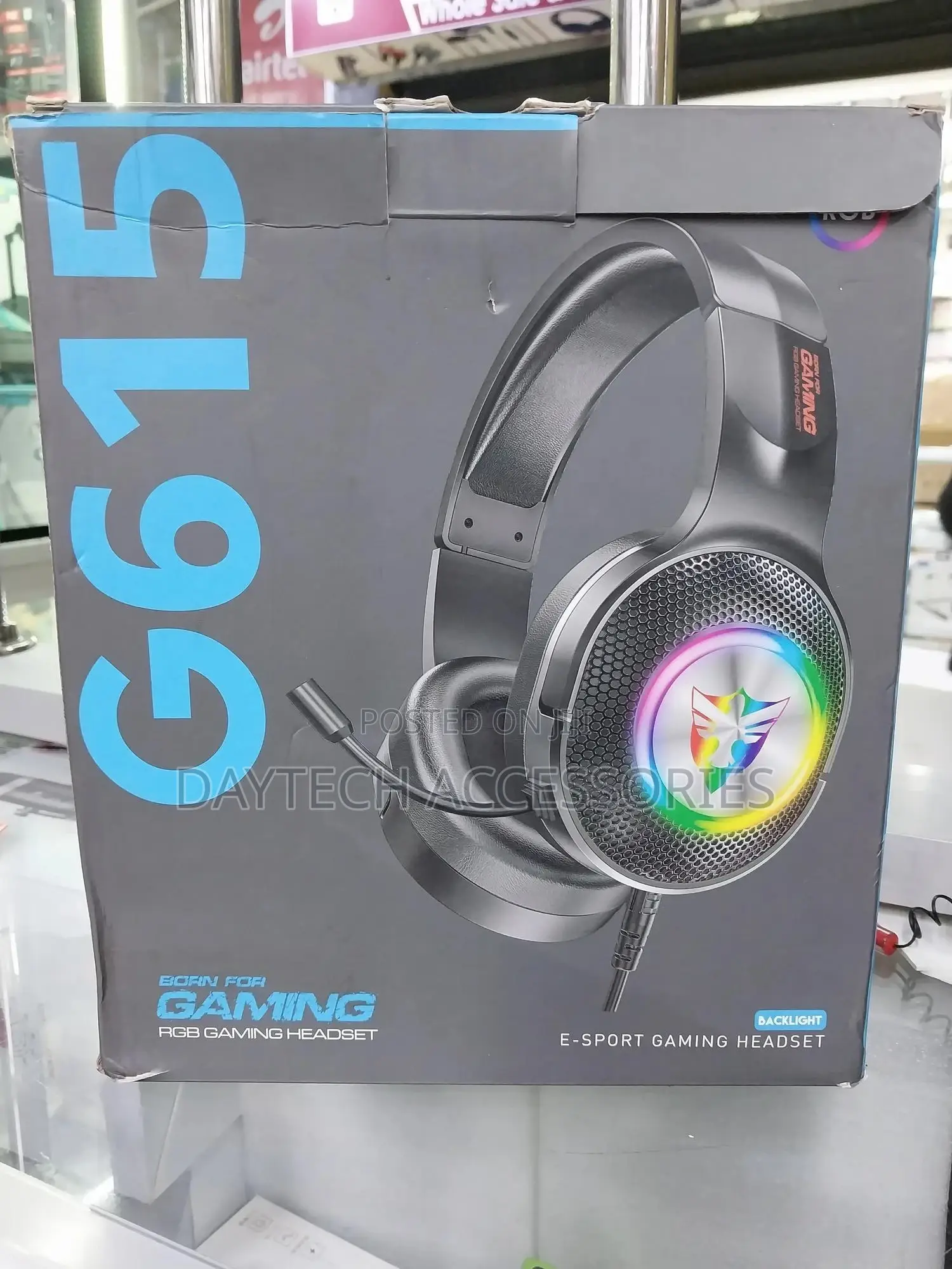 G-15 Gaming Headphones RGB Lighting With Microphone