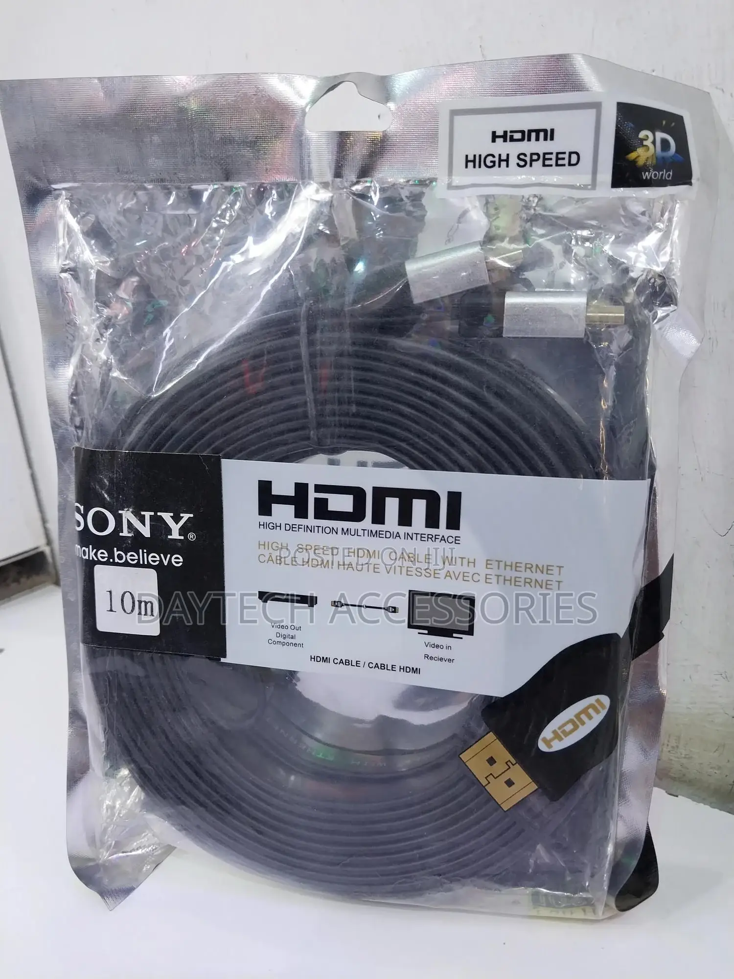 Sony Hdmi to Hdmi 10 Metres High Speed
