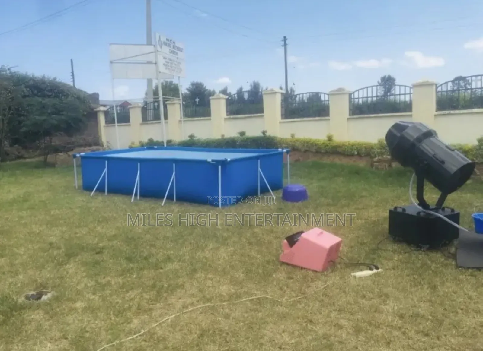 Foam Machine Swimming Pool for Hire