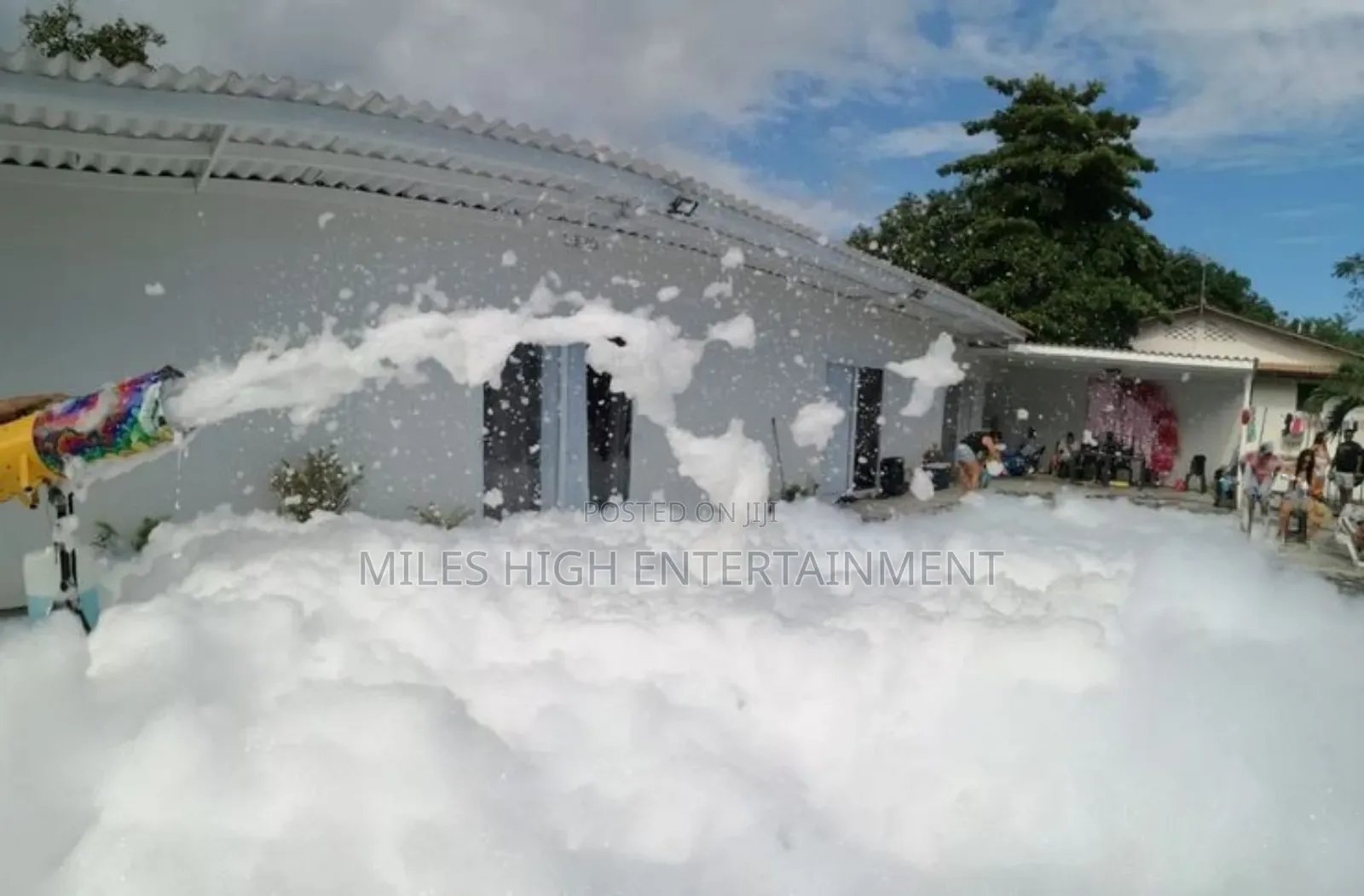 Water Slide Foam Machine Hire