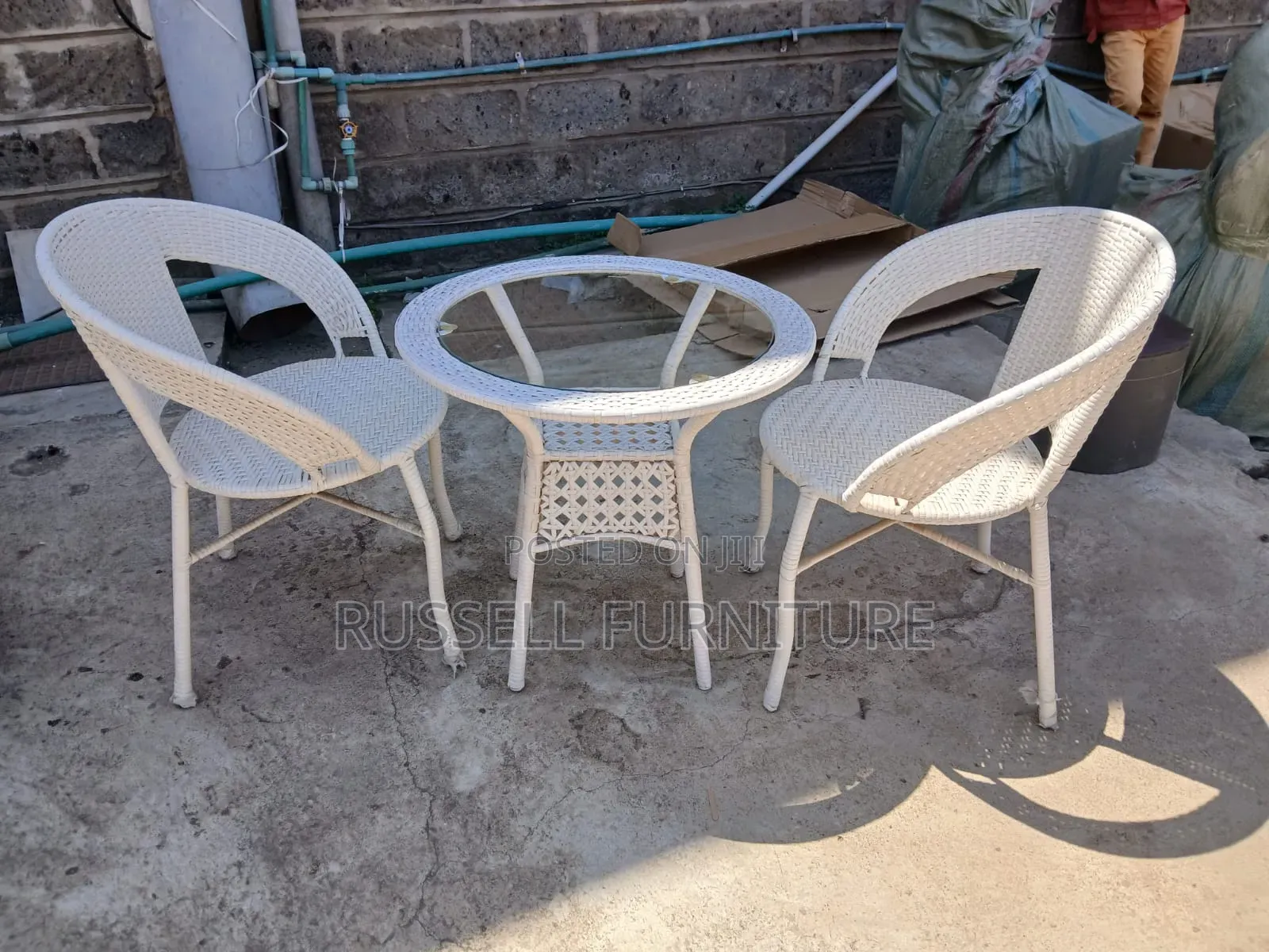 Grey Balcony Seats