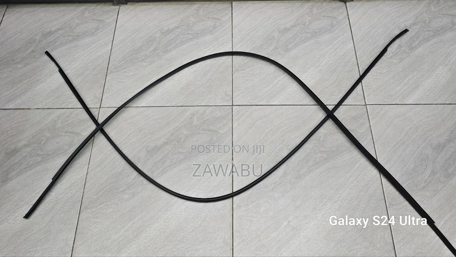 Roof Moulding Toyota Vitz 04-2011 Black