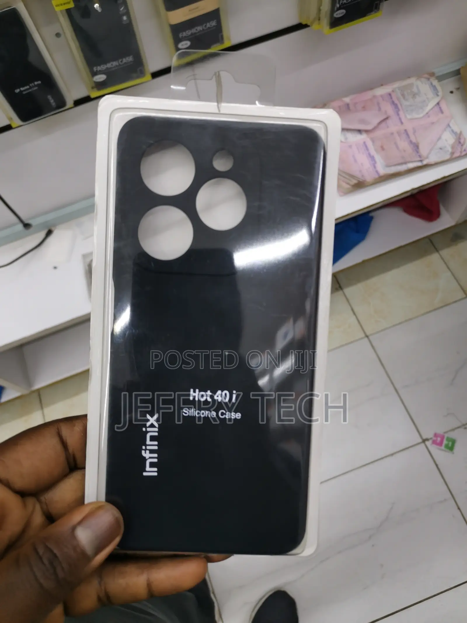 Esong Liquid Silicone Case for Infinix Hot 40 Ultra Slim